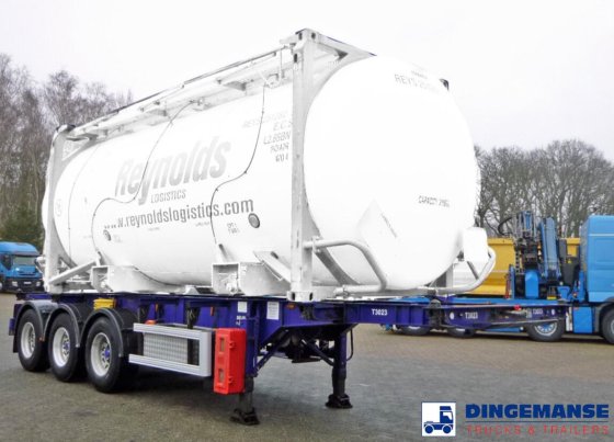 Ror 3-axle container trailer 20-30