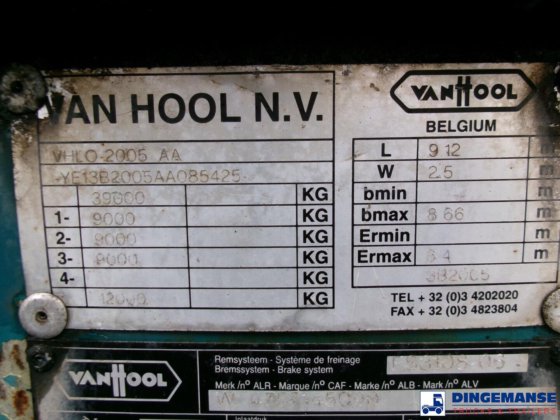 Bpwecoplus 3-axle container chassis 20,30
