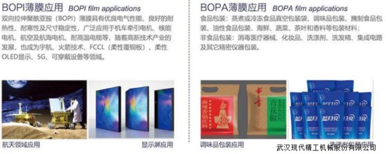 BOPET/BOPS/BOPLA/ BOPA双向拉伸薄膜生产线