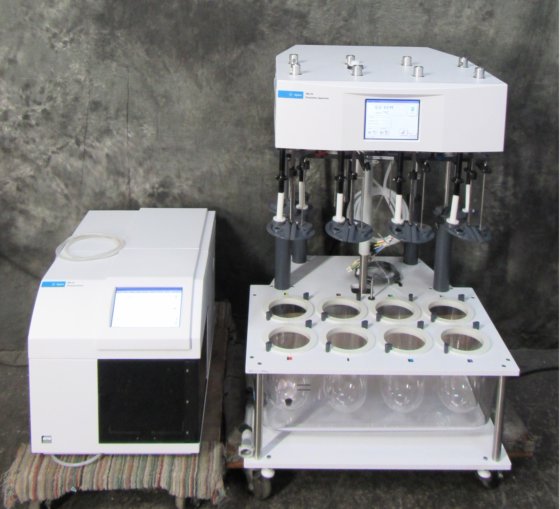 Agilent 708-DS Dissolution Apparatus w/ 850-DS Dissolution Sampling ...