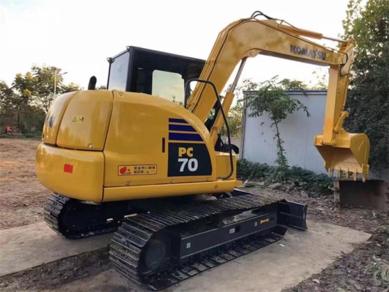 Large Model Komatsu PC80 Backhoe Excavator 8ton Second Hand Excavator ...