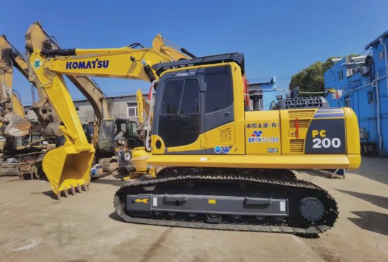 Chinese 20tons Digger PC200 Backhoe Crawler Construction Machine ...