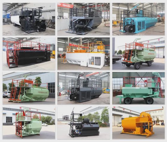 Leadcrete 90cbm/H Hydroseeder in Henan, China