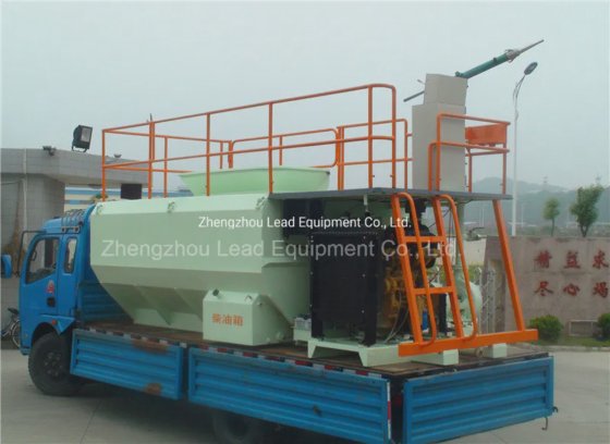 Leadcrete 90cbm/H Hydroseeder in Henan, China
