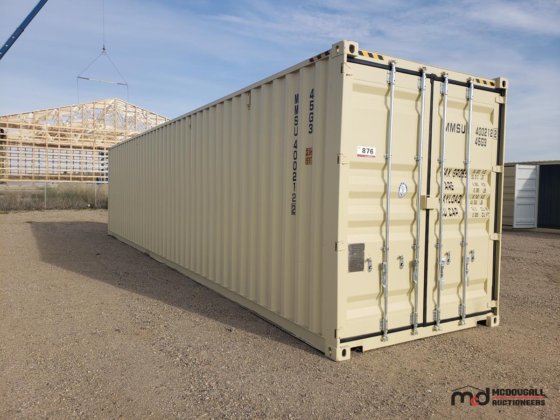 40' Multi-Door Shipping Container in Emerald Park, Saskatchewan, Canada