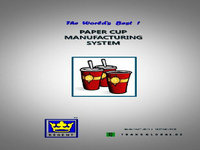 Regent(Korea) DS/SB/JW/TG-Series Paper Cup Making