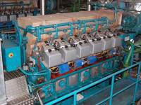 1995 Wartsila 12V25SG 2579kva Diesel