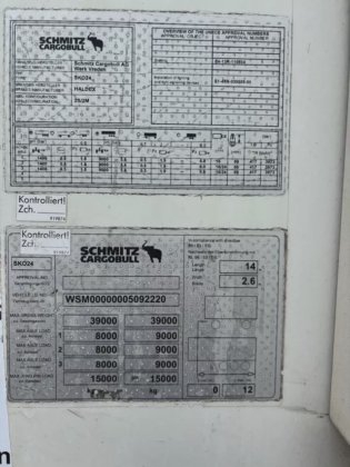 2012 Schmitz Cargobull Carrier Vector
