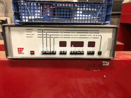 Aweta Sorteermachine op gewicht E8