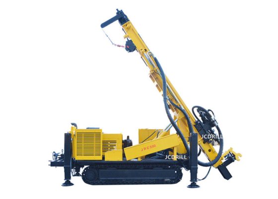 Track Mount Control Rig 500m Hydraulic Dth Track Mounted Reverse Circulation RC Drilling Rig in ...