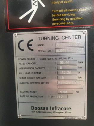 2012 DOOSAN DN SOLUTIONS PUMA