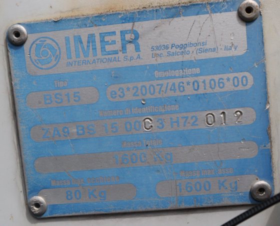 2012款 Boster 15R 混凝土泵