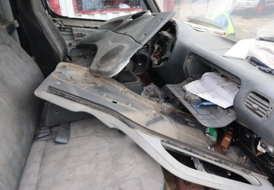 现代 2014 款六轮迷你自卸卡车 HD72 车牌号：AJA8759