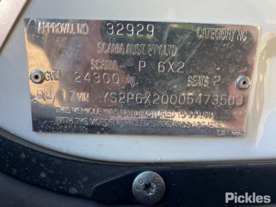 2017款斯堪尼亚P360