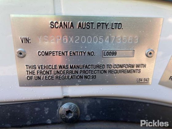 2017款斯堪尼亚P360