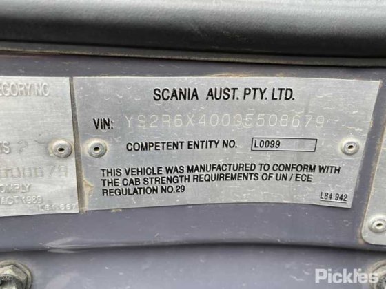 2018年式スカニアR620