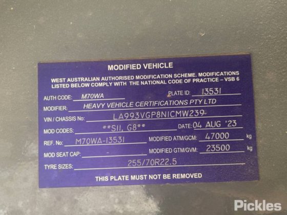 2023 AAA拖车 M45FTADDR