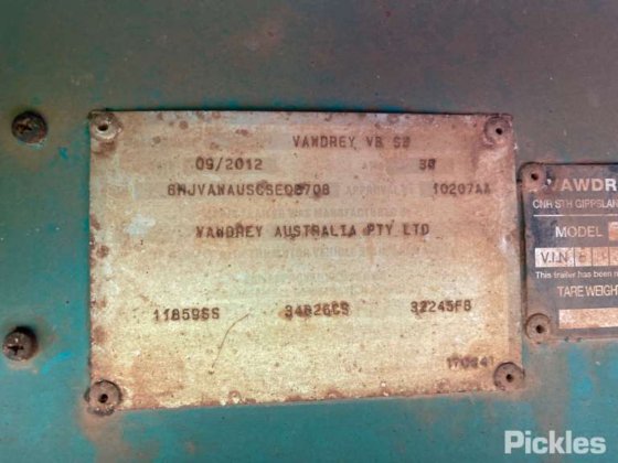 2012 ヴォードリー VB-S3