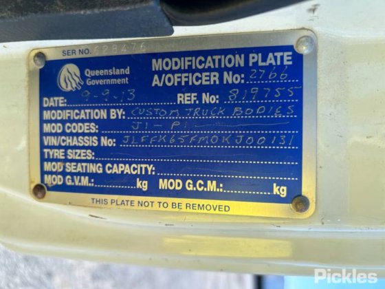 2013年三菱扶桑战斗机1427