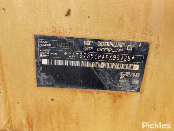 2006年卡特彼勒785C