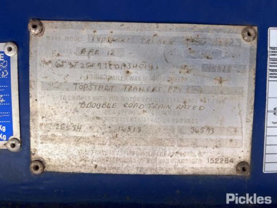 2012款Top Start三轴拖车