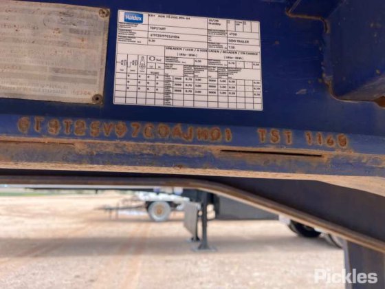 2012年トップスタートトレーラー3軸