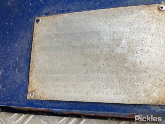 2015 バイフォード シングルアクスルトレーラー