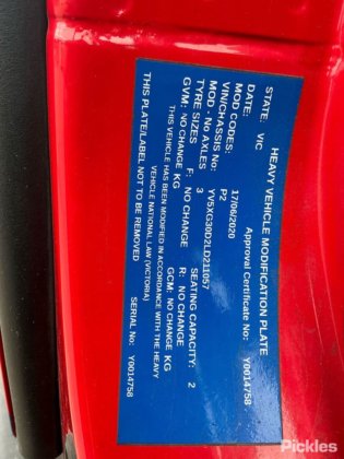 2020年式ボルボFM500