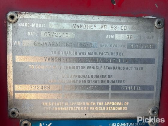 2016年沃德雷VBS30D