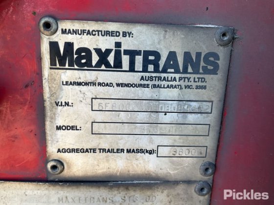 2015 Maxitrans ST3-OD