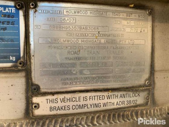 2007年式 ホルムウッド ハイゲート TS40-BBT-NSD