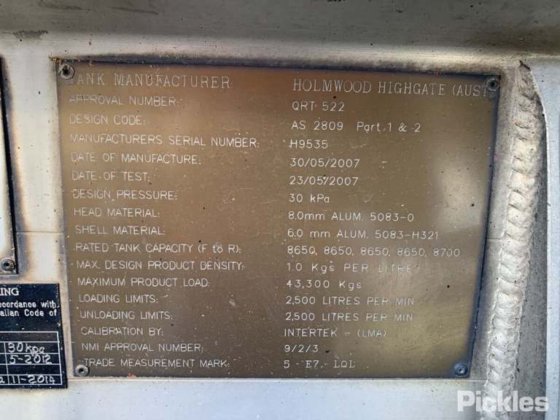 2007年式 ホルムウッド ハイゲート TS40-BBT-NSD