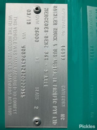 2018 メルセデス ベンツ アクトロス 2663