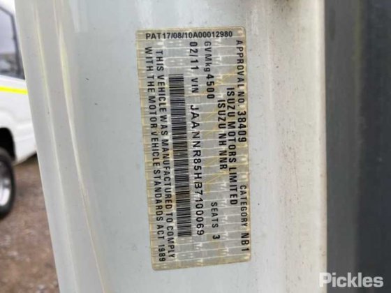 2011款五十铃NNR 200