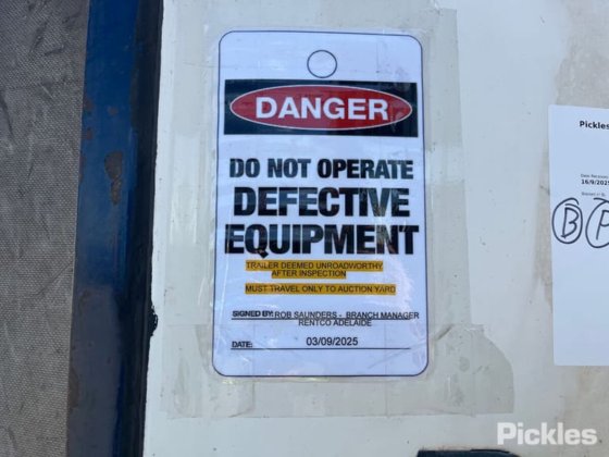 2000年式 サザンクロス トレーラー スタンダード トライアクスル