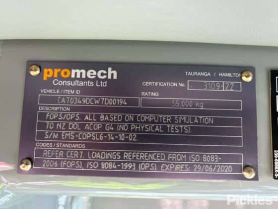 2012年卡特彼勒349D