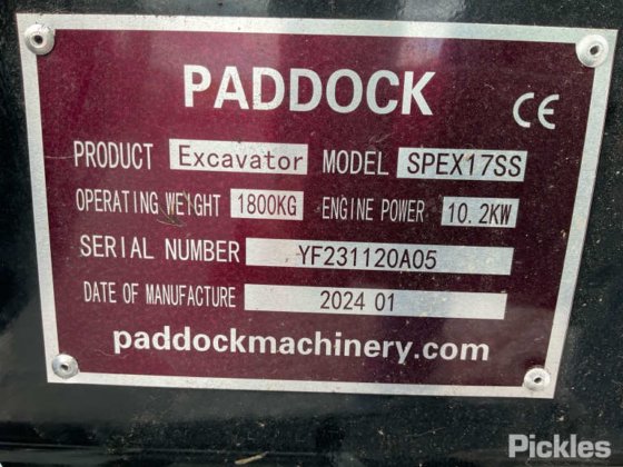 2024 パドック SPEX17SS