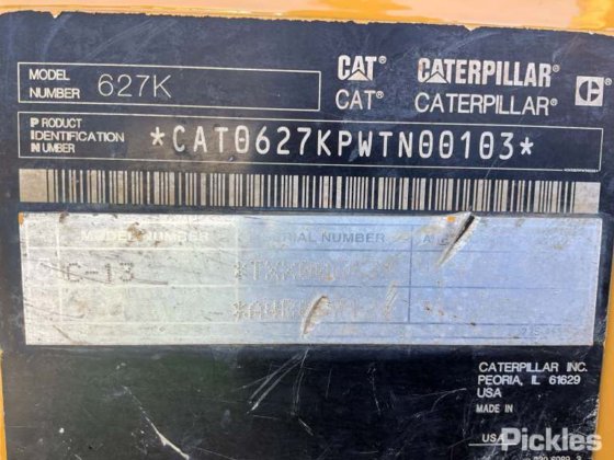 2014 款卡特彼勒 627K