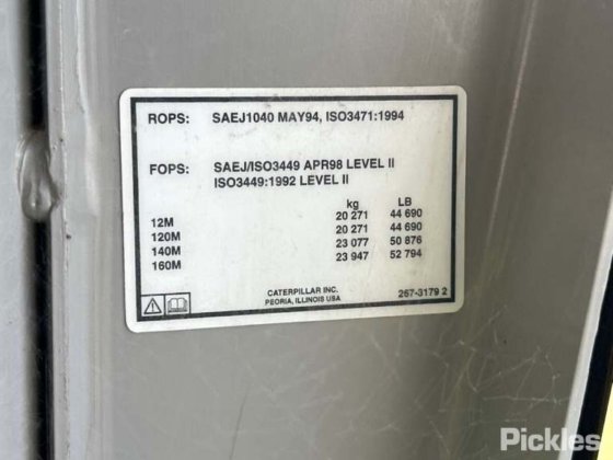 2008年卡特彼勒140M