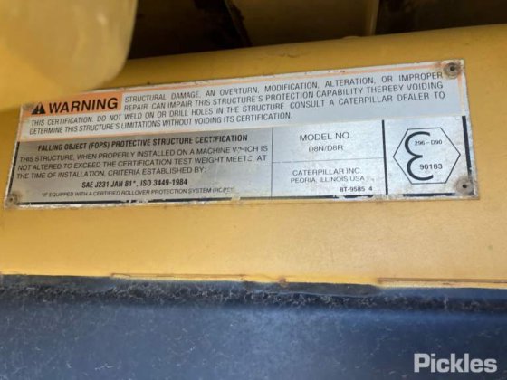 1998年卡特彼勒D8R