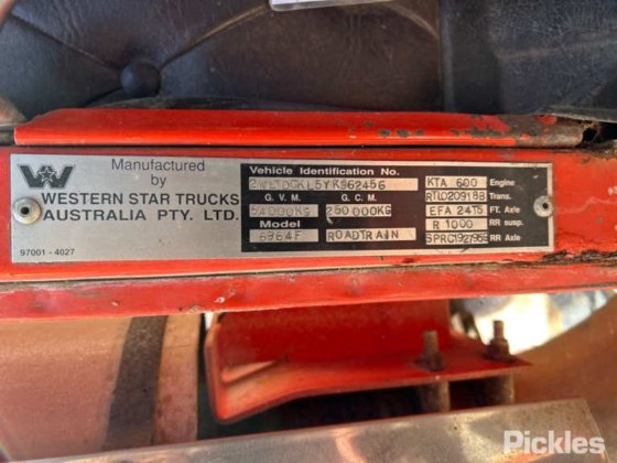 1995年式ウェスタンスター6964F