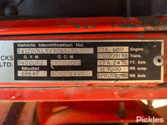 1995年式ウェスタンスター6964F