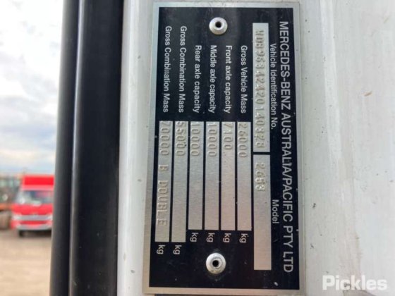 2017 メルセデス ベンツ アクトロス 2653