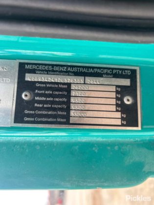 2011 梅赛德斯·奔驰 Actros 2644