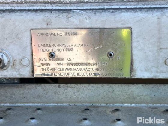 2004年式フレイトライナー・アーゴシー