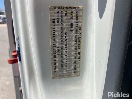 2019年式 いすゞ NPR