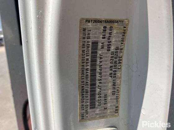 2019年式 いすゞ NPR