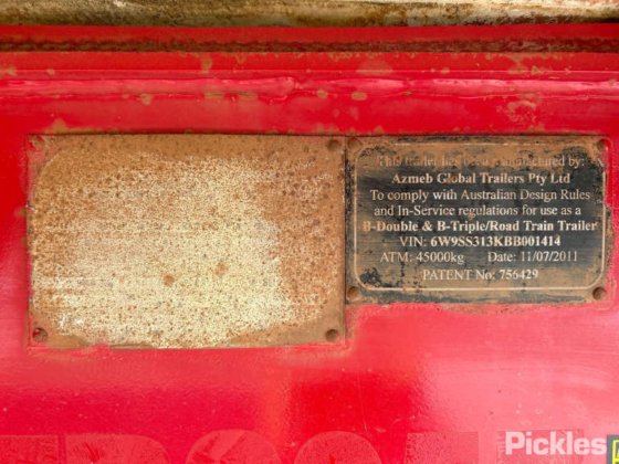 2011 アズメブ グローバル トレーラー ロードトレイン