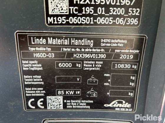 2019年林德 H60
