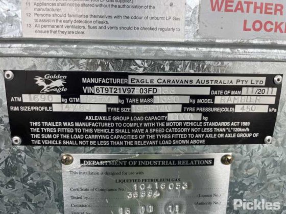 2011年のゴールドン・イーグル・ランブラー